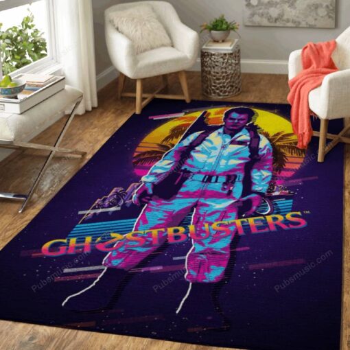 Ghostbusters Raymond Stant - 80S Movies Area Rug Carpet - Custom Size And Printing