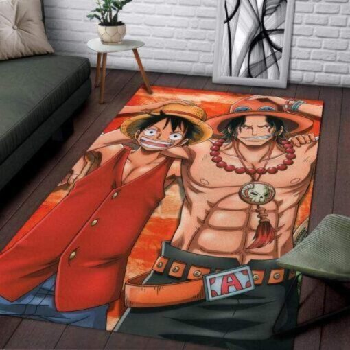 One Piece Area Rug Anime Manga Ofd Living Room - Custom Size And Printing