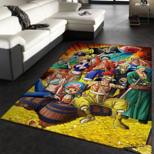 One Piece Anime Movies Area Rug - Living Room - Custom Size And Printing
