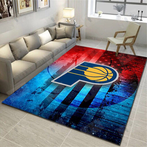 Houston Rockets Area Rugs, Basketball Team Living Room Bedroom Carpet, Sports Floor Decor - Custom Size And Printing