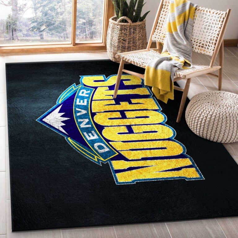 Denver Nuggets Area Rug – Bedroom, Us Gift Deco – Custom Size And Printing