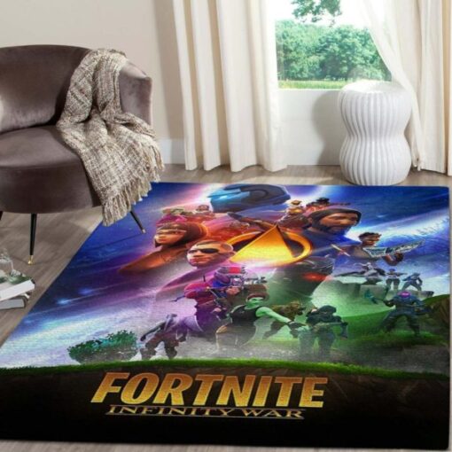 Fortnite Infinity War Bedroom Rug Home Decor - Custom Size And Printing