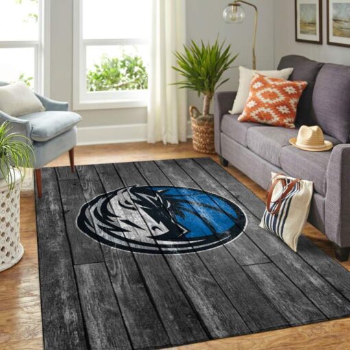 Dallas Mavericks Living Room Area Rug - Custom Size And Printing