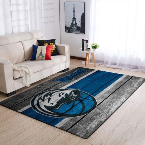 Dallas Mavericks Living Room Area Rug - Custom Size And Printing