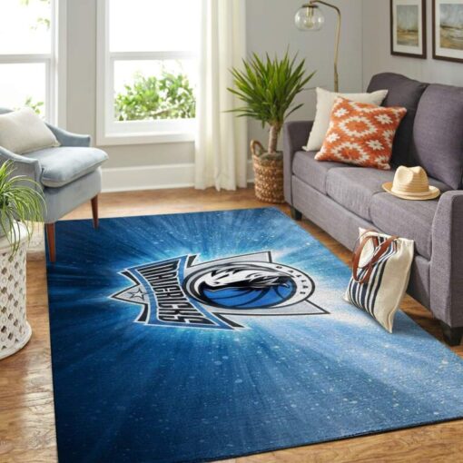 Dallas Mavericks Living Room Area Rug - Custom Size And Printing