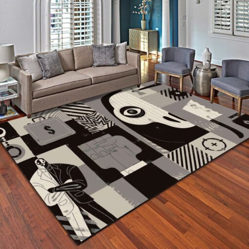 Fortnite Henchman Area Rug - Living Room Carpet - Custom Size And Printing