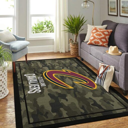 Cleveland Cavaliers Nba Area Rug - Custom Size And Printing