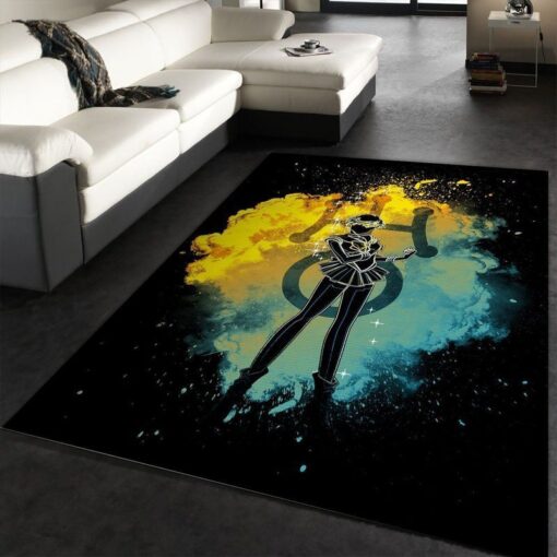 Sailor Uranus Sailor Moon Area Rug - Living Room - Custom Size And Printing