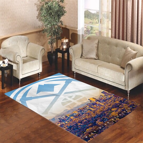 Denver Nuggets Wallpaper New Living Room Carpet Rug – Custom Size And Printing