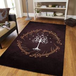 Lord Of The Rings Area Rug – Custom Size And Printing