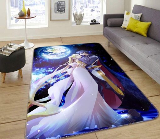 Sailor Moon Anime 12 Area Rug - Living Room - Custom Size And Printing