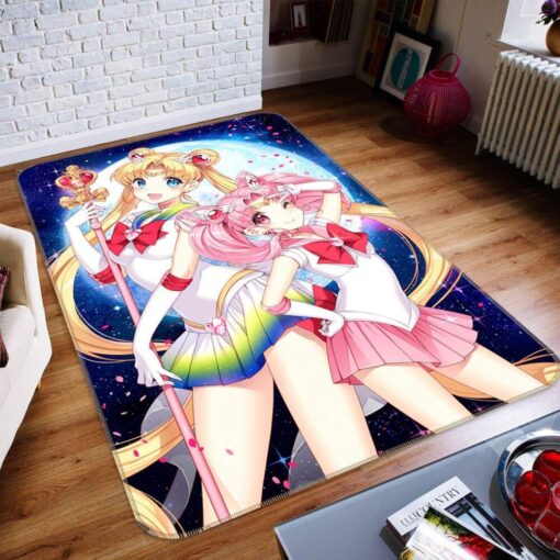 Sailor Moon Anime 15 Area Rug - Living Room - Custom Size And Printing
