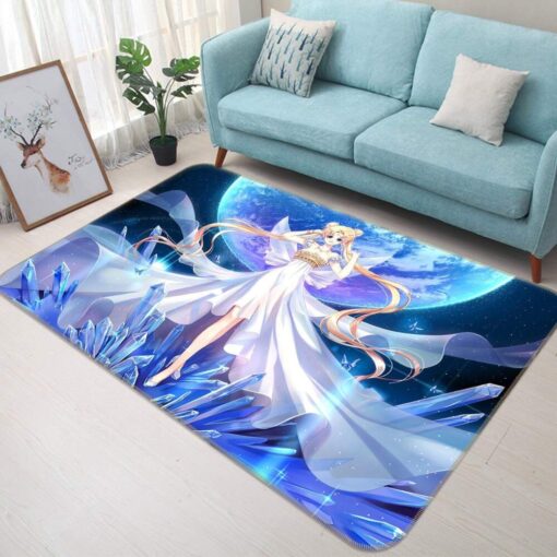 Sailor Moon Anime 16 Area Rug Living Room - Custom Size And Printing