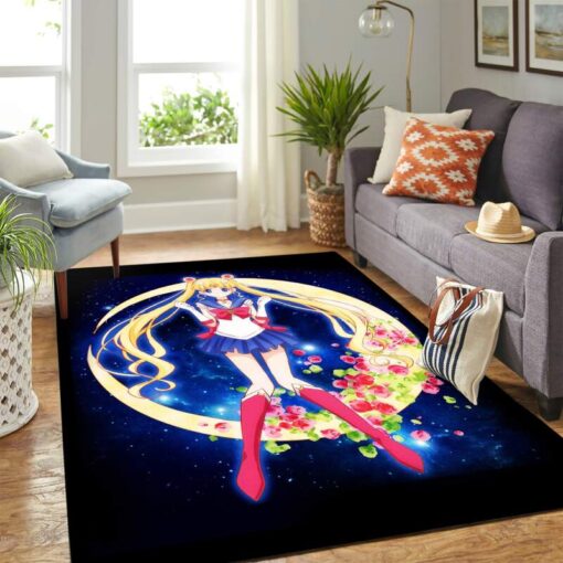 Sailor Moon Carpet Floor Area Rug - Custom Size And Printing