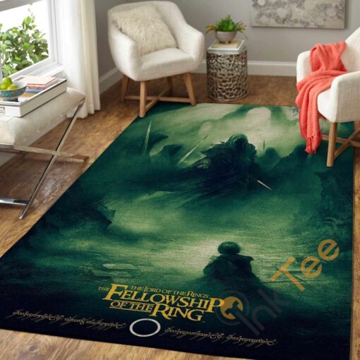 The Lord Of The Rings Area Rug - Custom Size And Printing