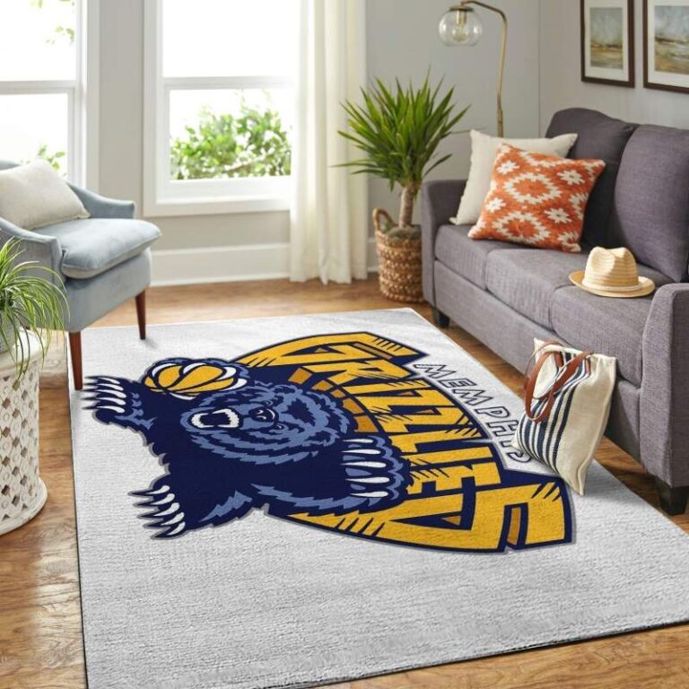 Memphis Grizzlies Living Room Area Rug – Custom Size And Printing