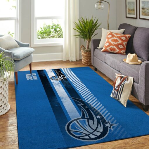 Orlando Magic Living Room Area Rug - Custom Size And Printing