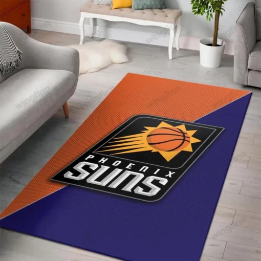 Phoenix Suns Area Rug - Custom Size And Printing