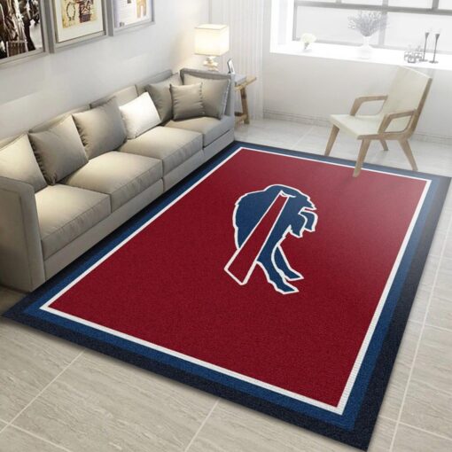 NFL Buffalo Bills Living Room Rug Floor Decor - Custom Size And Printing