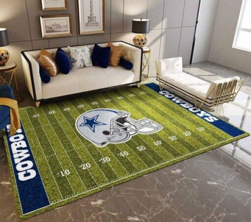 Dallas Cowboys Area Limited Edition Rug Carpet - Custom Size And Printing