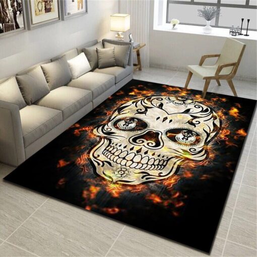 Milwaukee Bucks Area Rug - Basketball Team Living Room Carpet - Custom Size And Printing