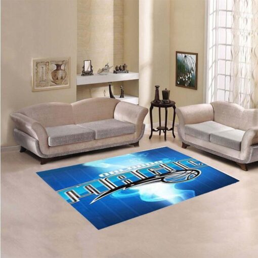 Orlando Magic Living Room Area Rug - Custom Size And Printing