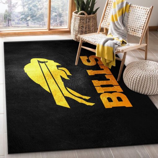 Buffalo Bills NFL Area Rug Carpet Living Room Rug Home Us Decor Custom Size And Printing