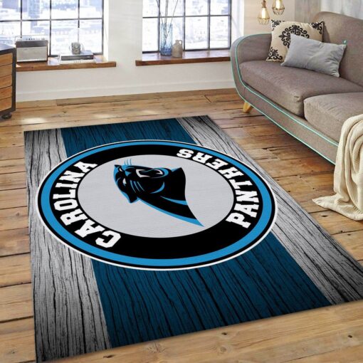 Carolina Panthers NFL Rug Bedroom Rug Home Us Decor Living Room - Custom Size And Printing