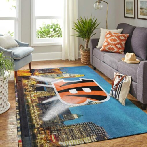 Cincinnati Bengals Nfl Limited Edition Rug - Custom Size And Printing