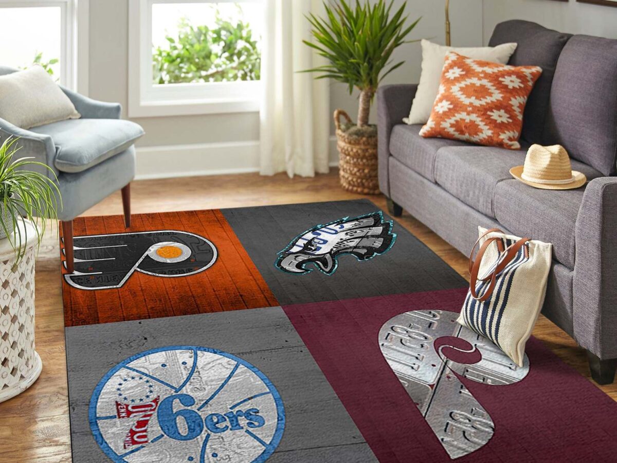 Philadelphia Flyers Area Rug - Philadelphia Eagles Area Rug