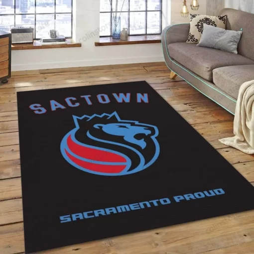 Sacramento Kings Fan Gifts Nba Living Room Carpet Area Rug Home Decor - Custom Size And Printing
