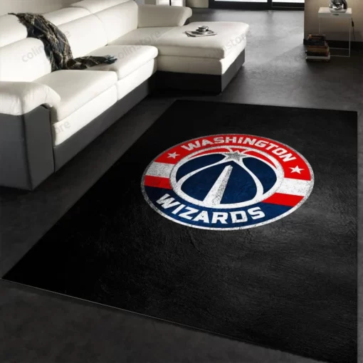 Washington Wizards Gifts Nba Area Rug Home Decor - Custom Size And Printing