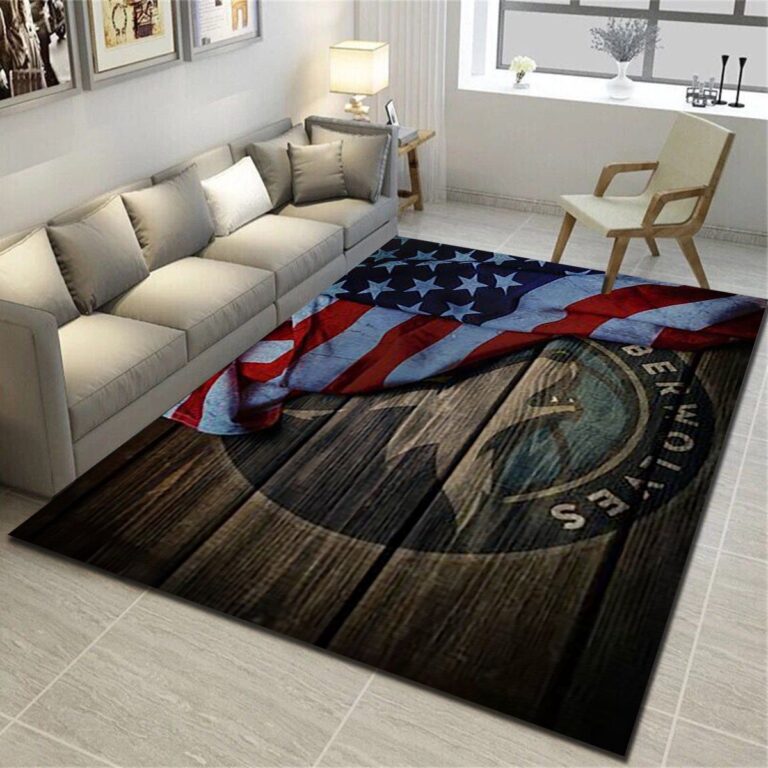 Minnesota Timberwolves Rug – Basketball Team Living Room Bedroom Carpet – Custom Size And Printing