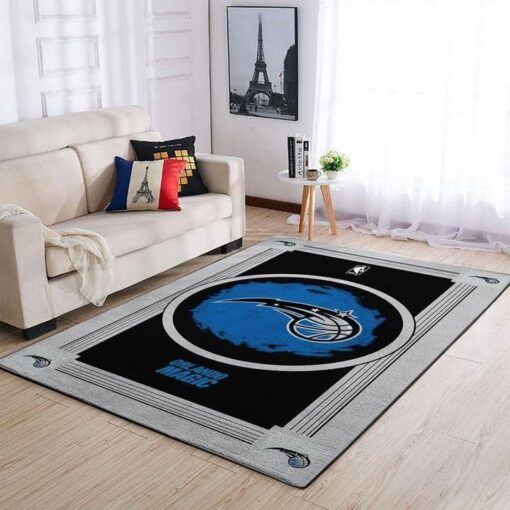 Orlando Magic Living Room Area Rug - Custom Size And Printing