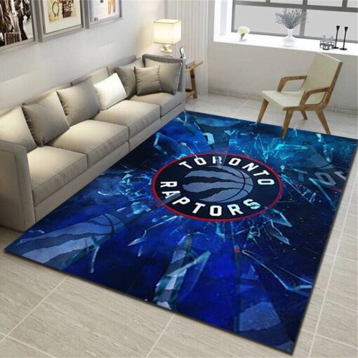 Toronto Raptors Rug - Basketball Team Living Room Carpet - Custom Size And Printing