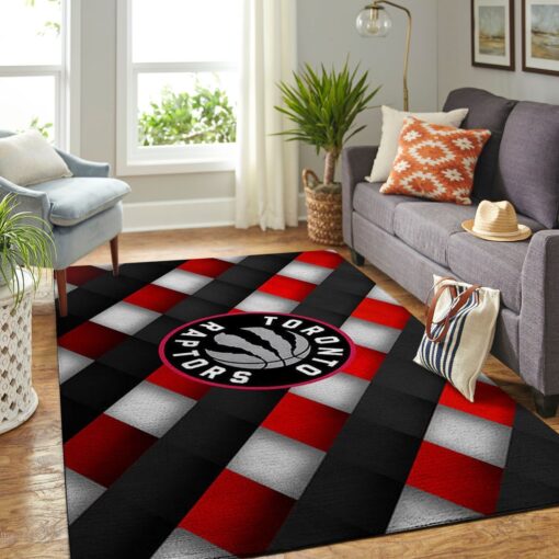 Toronto Raptors Living Room Area Rug - Custom Size And Printing