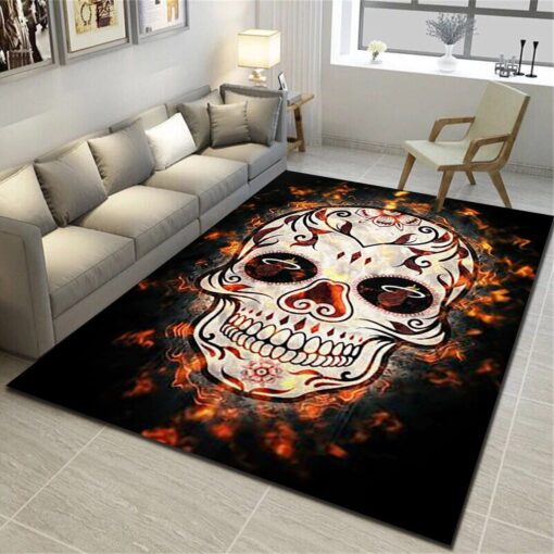 Miami Heat Area Rug - Basketball Team Living Room Carpet, Sports Floor Mat Home Decor - Custom Size And Printing