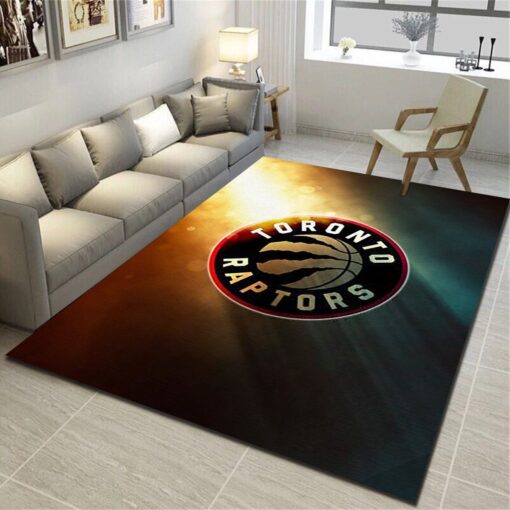 Toronto Raptors Rug - Basketball Team Living Room Bedroom Carpet - Custom Size And Printing