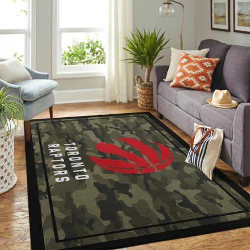 Toronto Raptors Living Room Area Rug - Custom Size And Printing