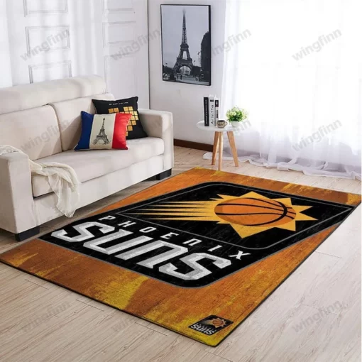 Phoenix Suns Living Room Area Rug - Custom Size And Printing