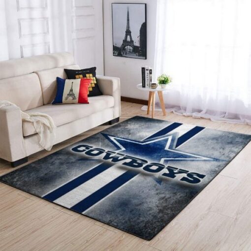 Dallas Cowboys Area Limited Edition Rug Carpet - Custom Size And Printing