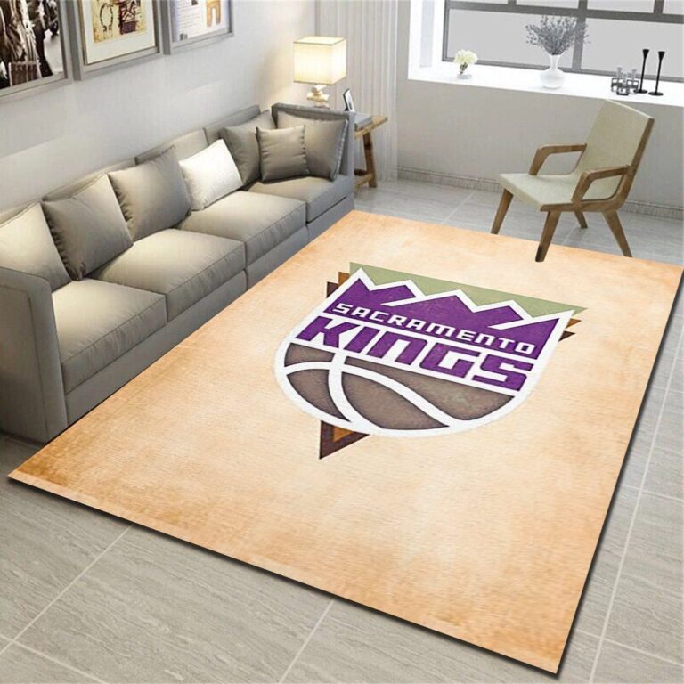 Sacramento Kings Area Rugs, Basketball Team Living Room Bedroom Carpet – Custom Size And Printing