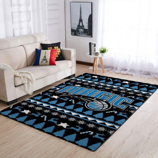 Orlando Magic Living Room Area Rug - Custom Size And Printing