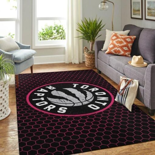 Toronto Raptors Living Room Area Rug - Custom Size And Printing