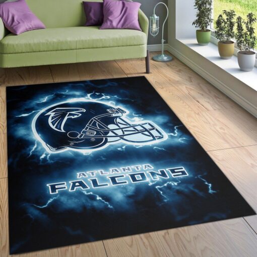 Atlanta Falcons NFL Rug Bedroom Rug Home Decor Floor Decor - Custom Size And Printing