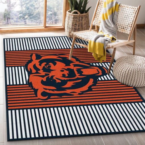 Chicago Bears Imperial Champion Rug Nfl Team Logos Area Rug Living Room - Custom Size And Printing