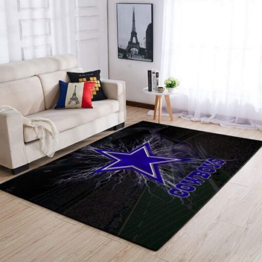 Dallas Cowboys Area Limited Edition Rug Carpet Nfl Football Floor Decor - ? Custom Size And Printing