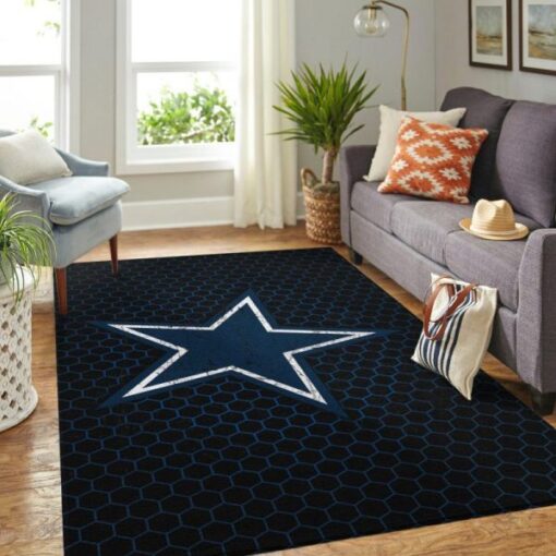 Dallas Cowboys Area Limited Edition Rug Carpet Nfl Football Floor Decor - ? Custom Size And Printing