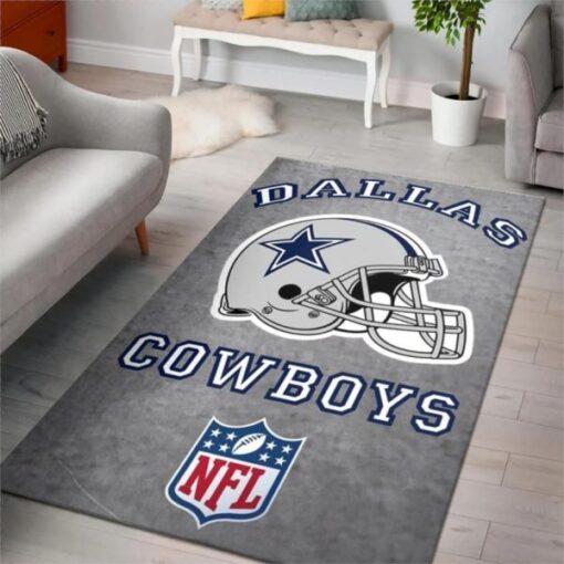 Dallas Cowboys Nfl Team Home Decor Area Rug Rug - For Living Room Rug Home Decor - Custom Size And Printing