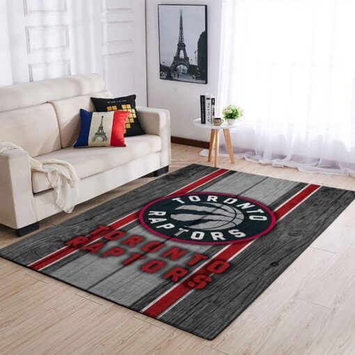 Toronto Raptors Living Room Area Rug - Custom Size And Printing